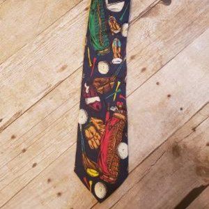 Addiction golf tie
